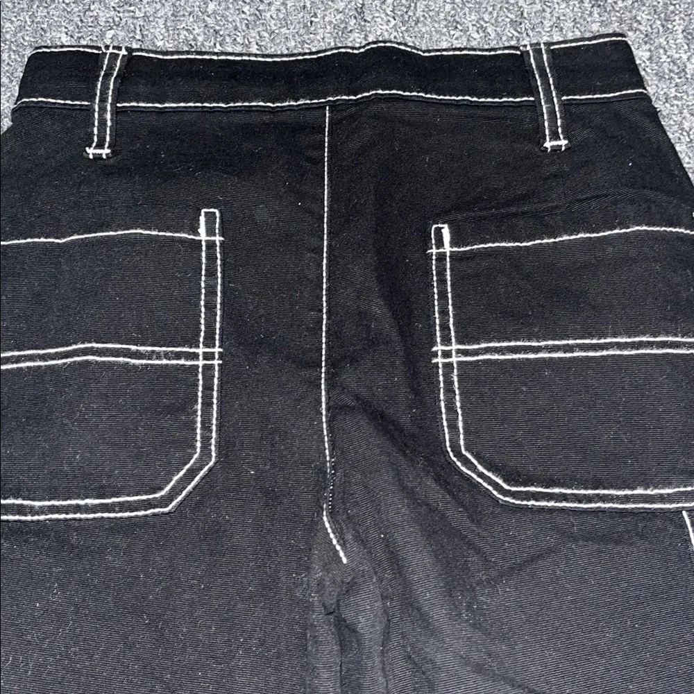 Old Navy Girls High-Waisted Carpenter Pants - Picture 6 of 6